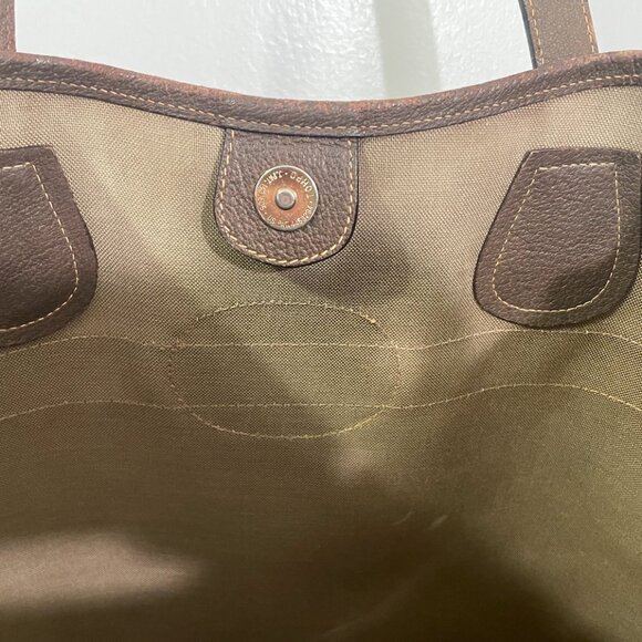 Authentic VINTAGE GUCCI Sherry Line Interlocking GG Tote Bag - Picture 9 of 16